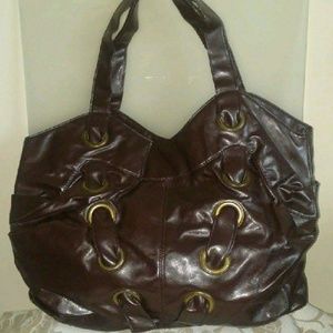 Double Strap Chocolate Purse